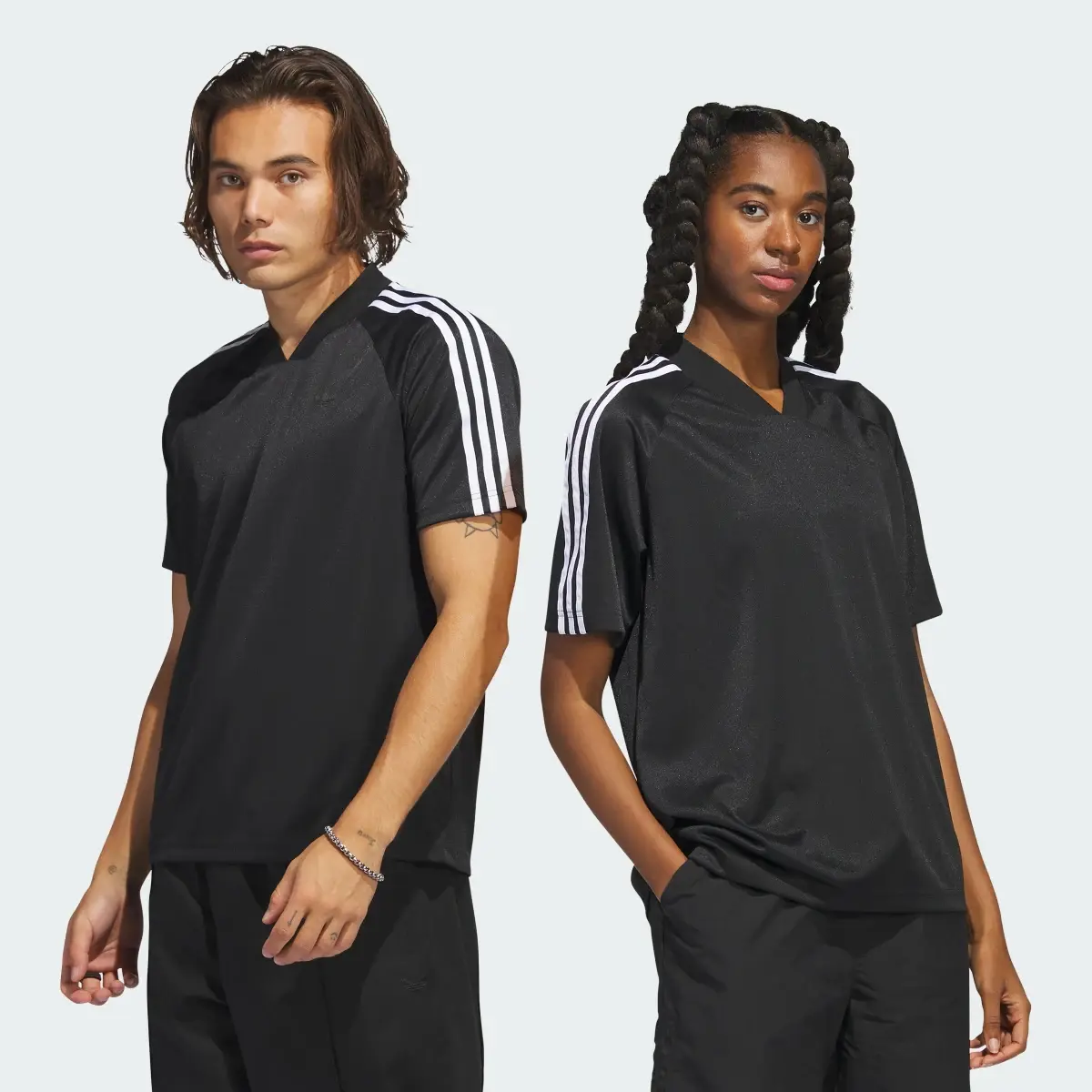 Adidas Camiseta Herringbone (Género neutro). 1