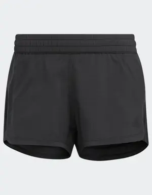 Adidas Pacer Training 3-Stripes Heather Woven Shorts