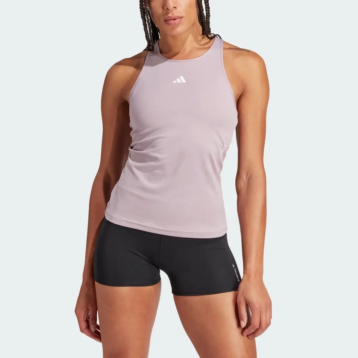 Adidas Camiseta sin mangas Techfit Racerback Training. 1