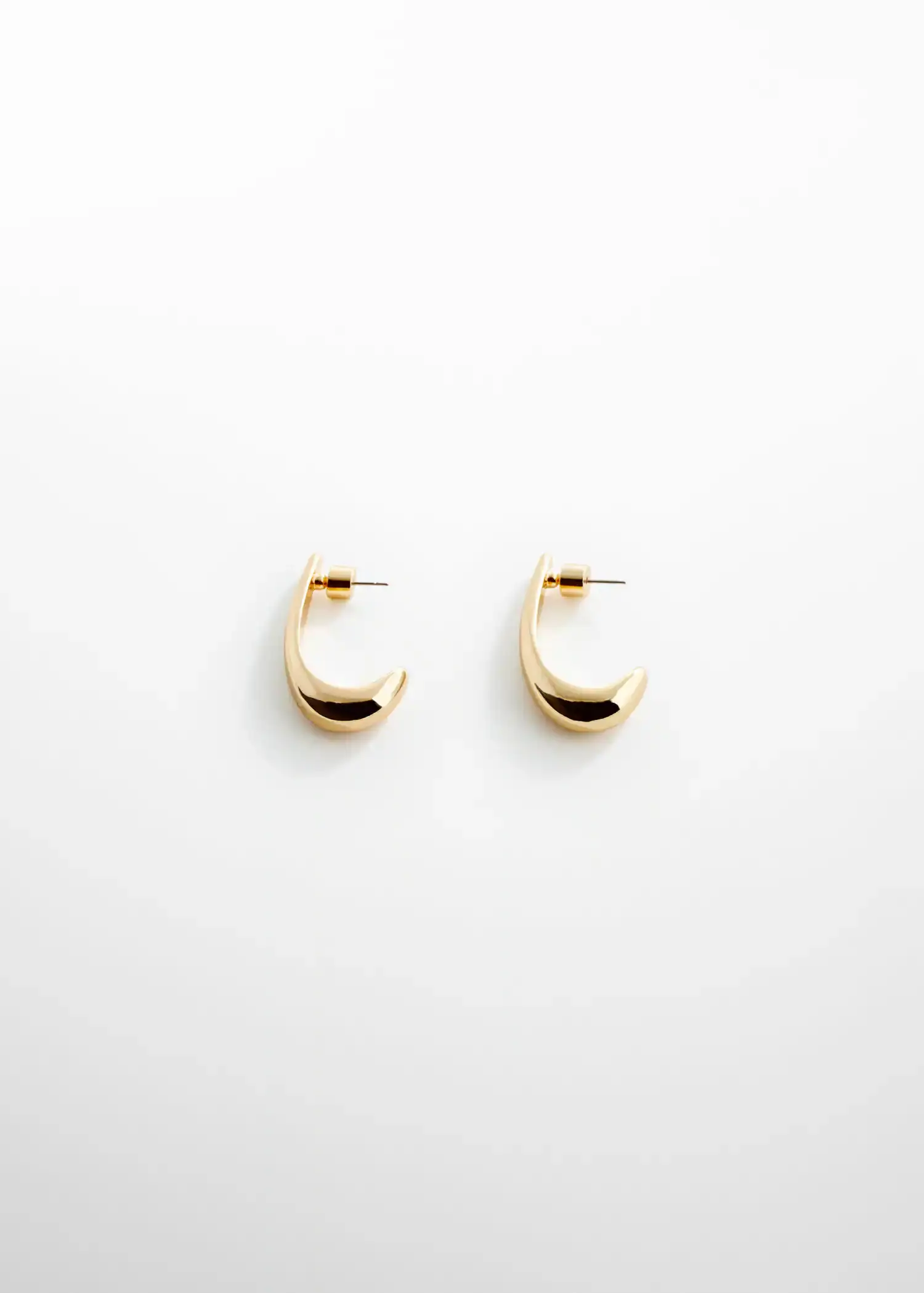 Mango Oval hoop earrings. 2