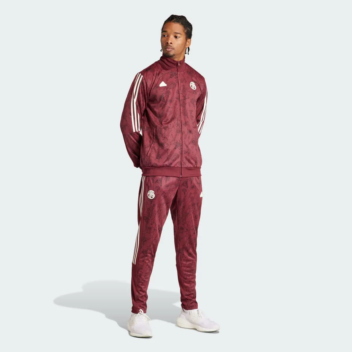 Adidas FC Bayern LFSTLR Track Tracksuit Bottoms. 3