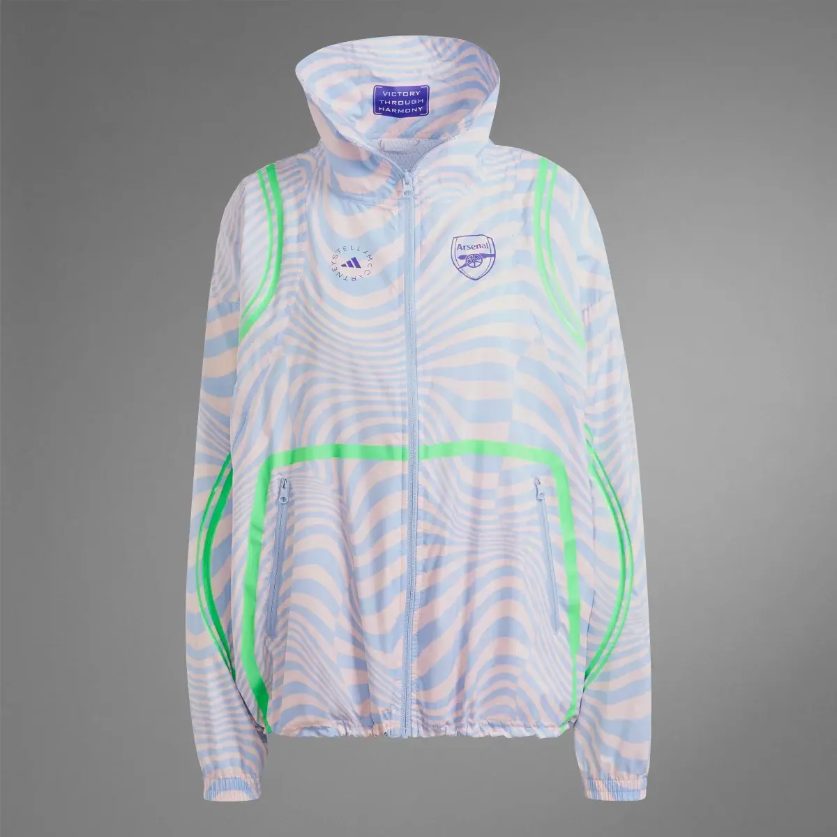 Adidas Arsenal x adidas by Stella McCartney Woven Jacket. 3