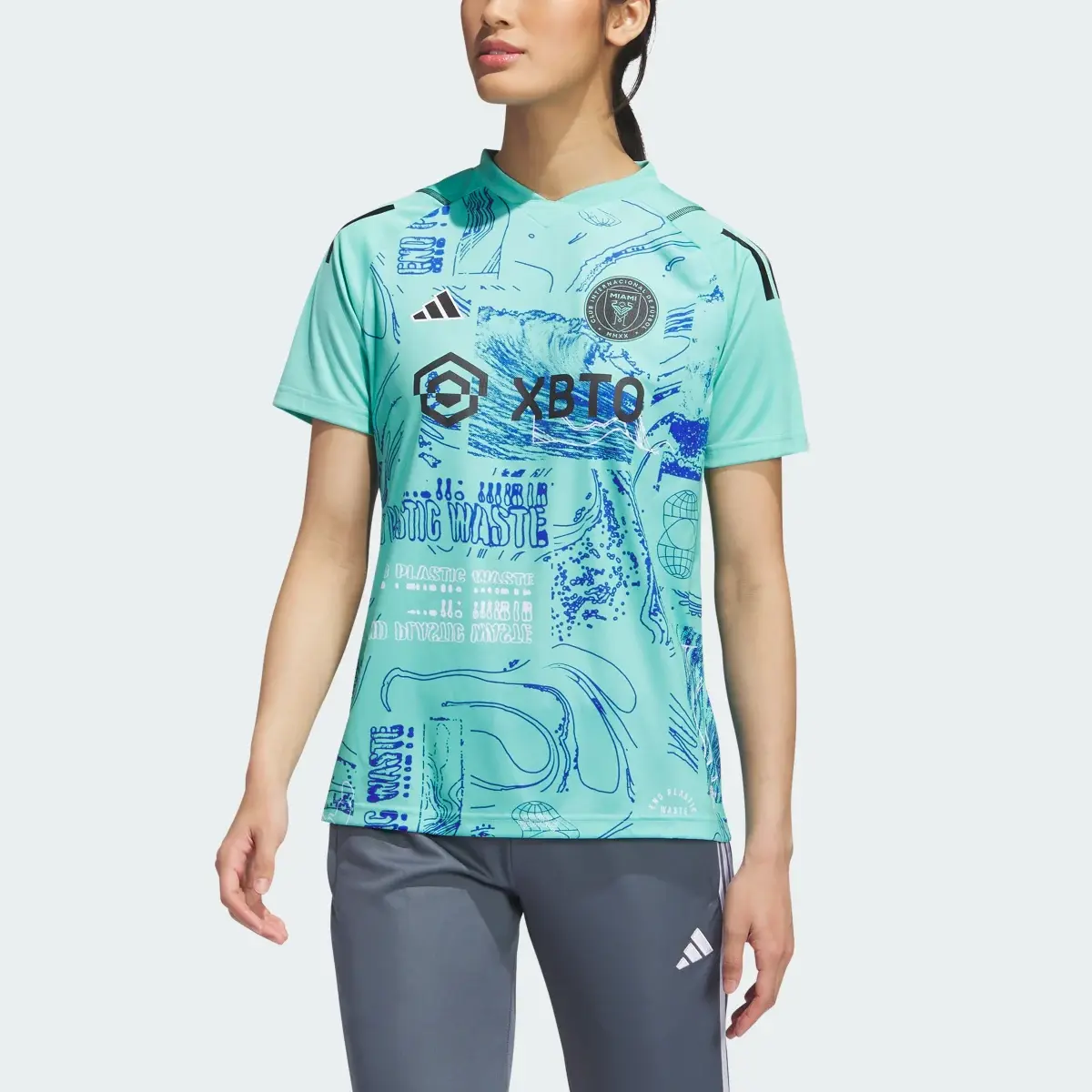 Adidas Inter Miami CF One Planet Jersey. 1