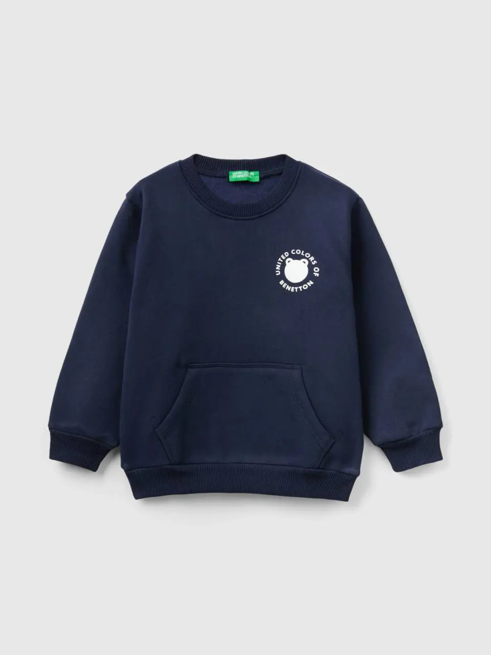 Benetton warm hoodie with kangaroo pocket. 1