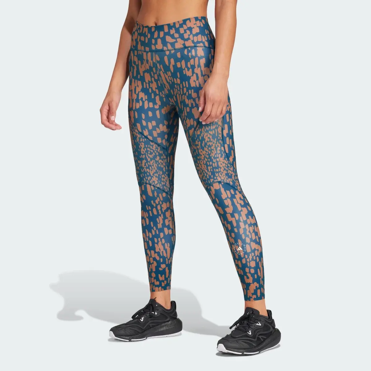 Adidas by Stella McCartney TruePurpose Optime Training Printed 7/8-Leggings. 1