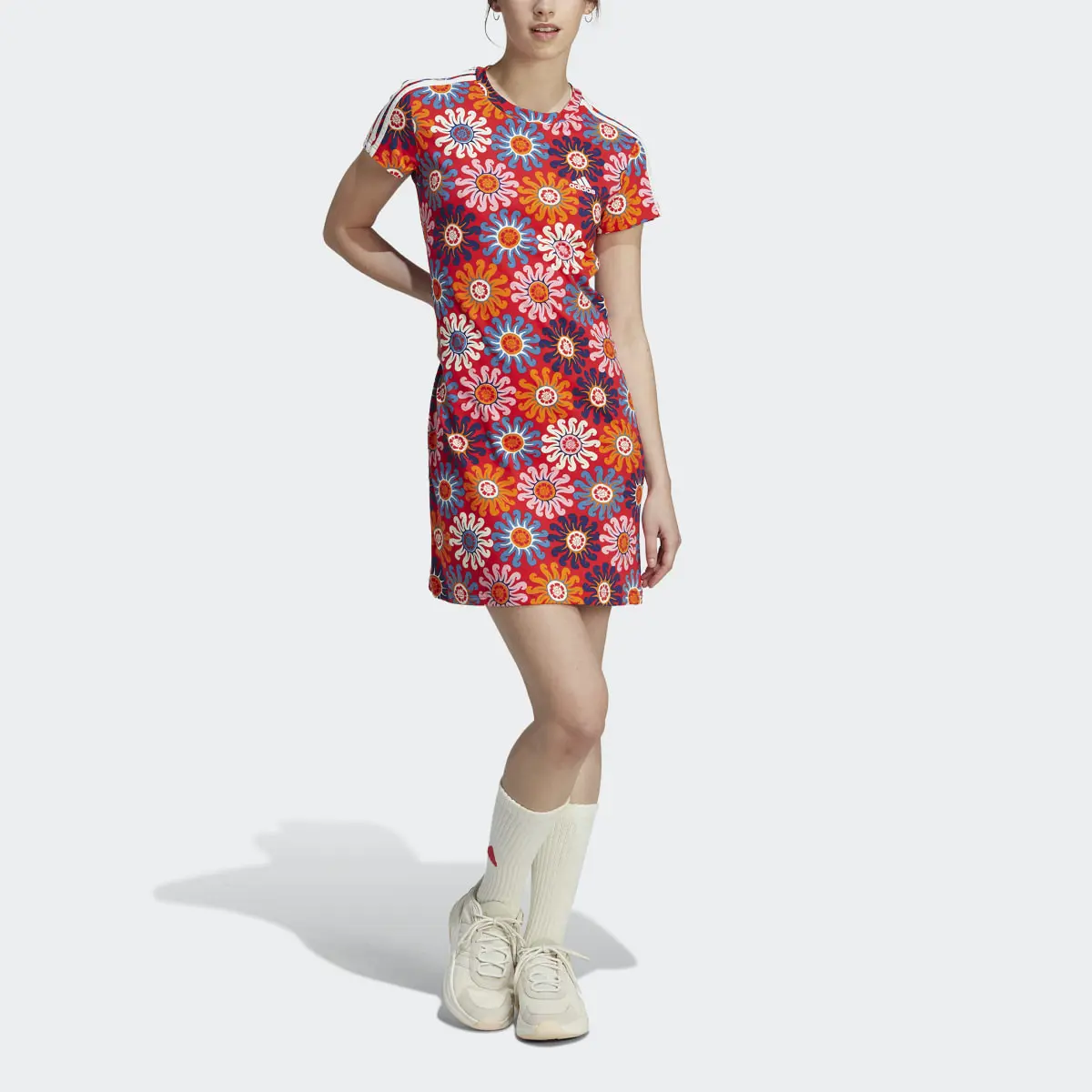 Adidas x FARM Rio Slim Dress. 1