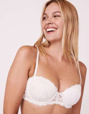 Push-up Strapless Demi Bra