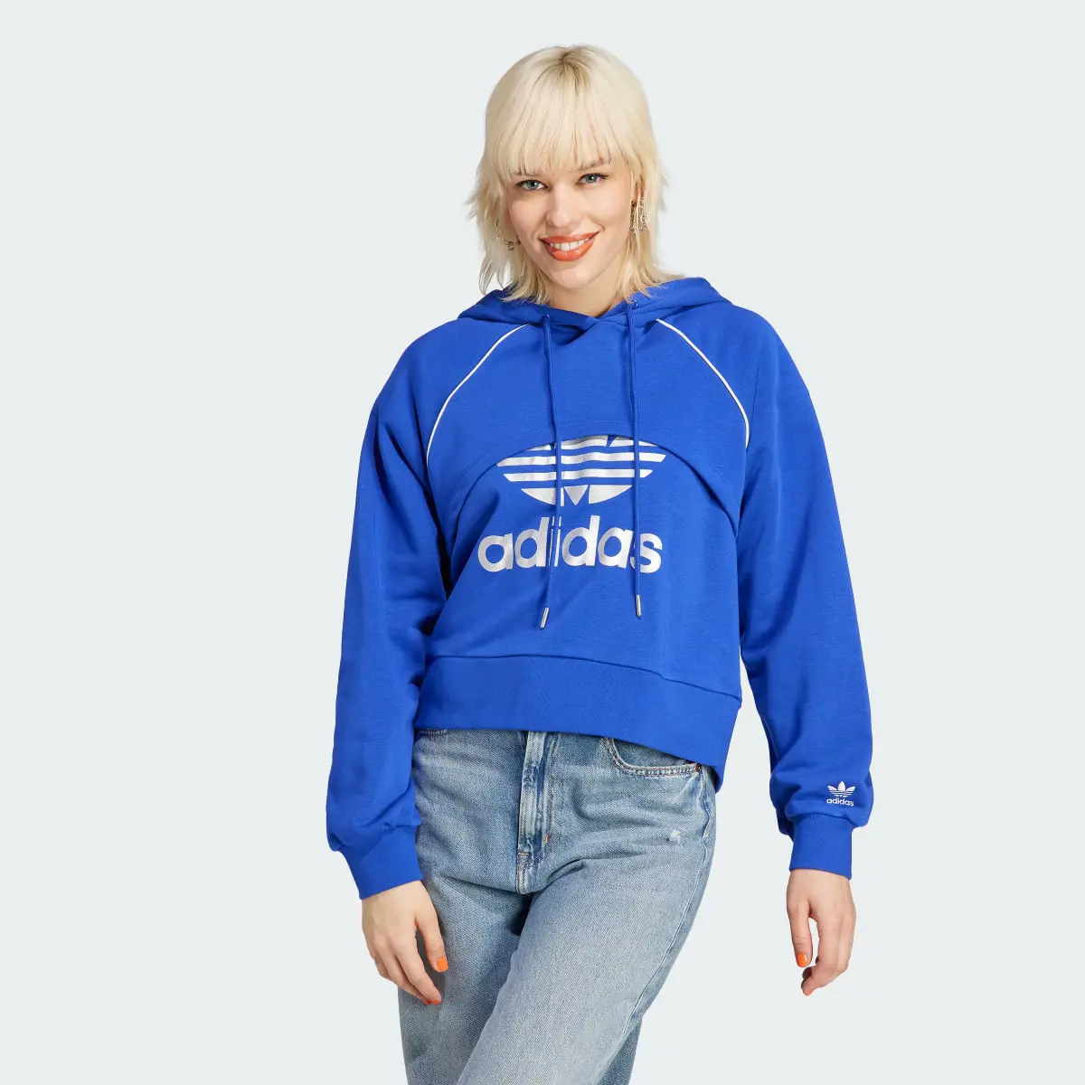 Adidas Big Logo Hoodie. 2