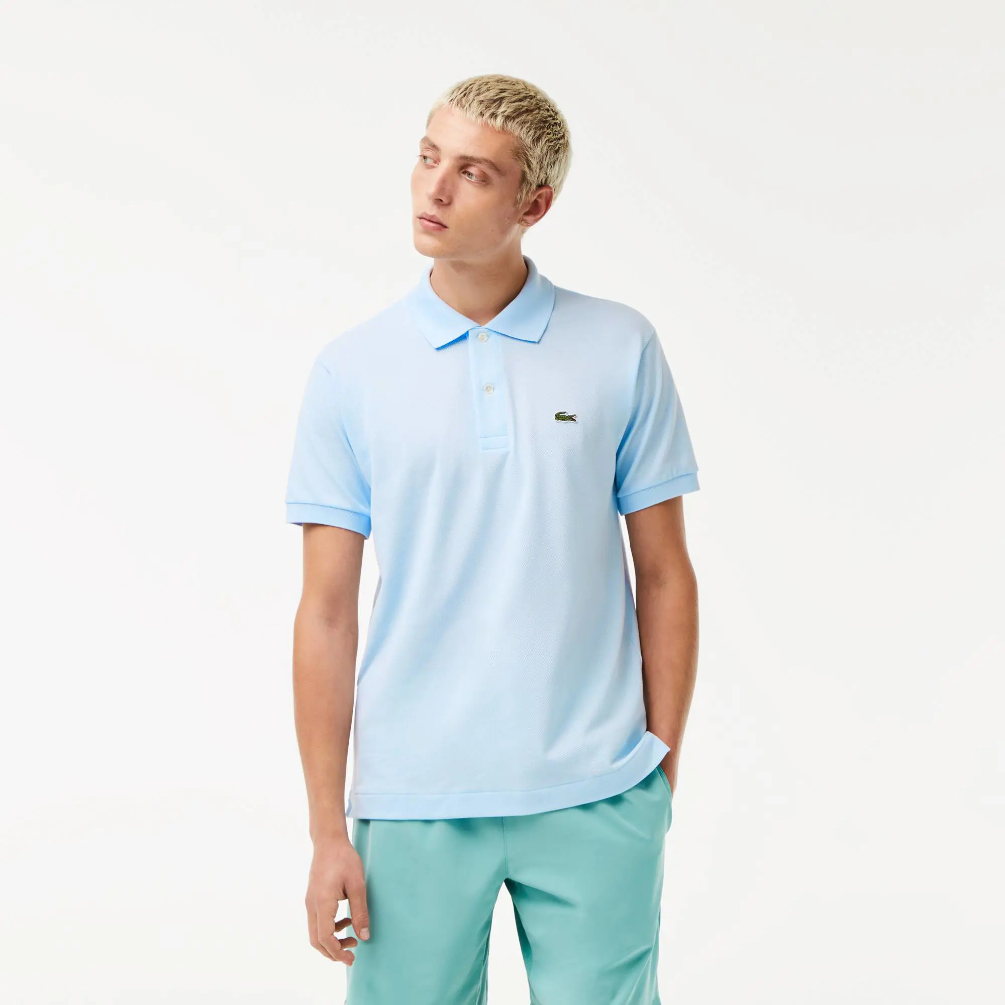Lacoste Men's Original L.12.12 Petit Piqué Cotton Polo. 1 Lacoste Men's Original L.12.12 Petit Piqué Cotton Polo. 1