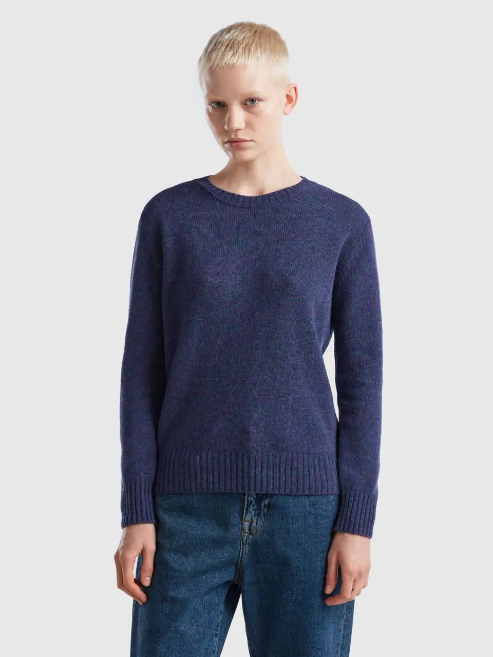 Benetton sweater in pure shetland wool. 1