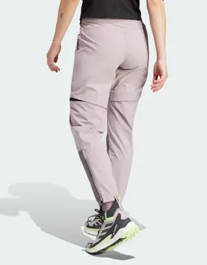 Adidas Terrex Utilitas Hiking Zip-Off Tracksuit Bottoms. 2 Adidas Terrex Utilitas Hiking Zip-Off Tracksuit Bottoms. 2