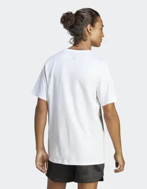 Adidas Essentials Single Jersey Big Logo T-Shirt. 3 Adidas Essentials Single Jersey Big Logo T-Shirt. 3