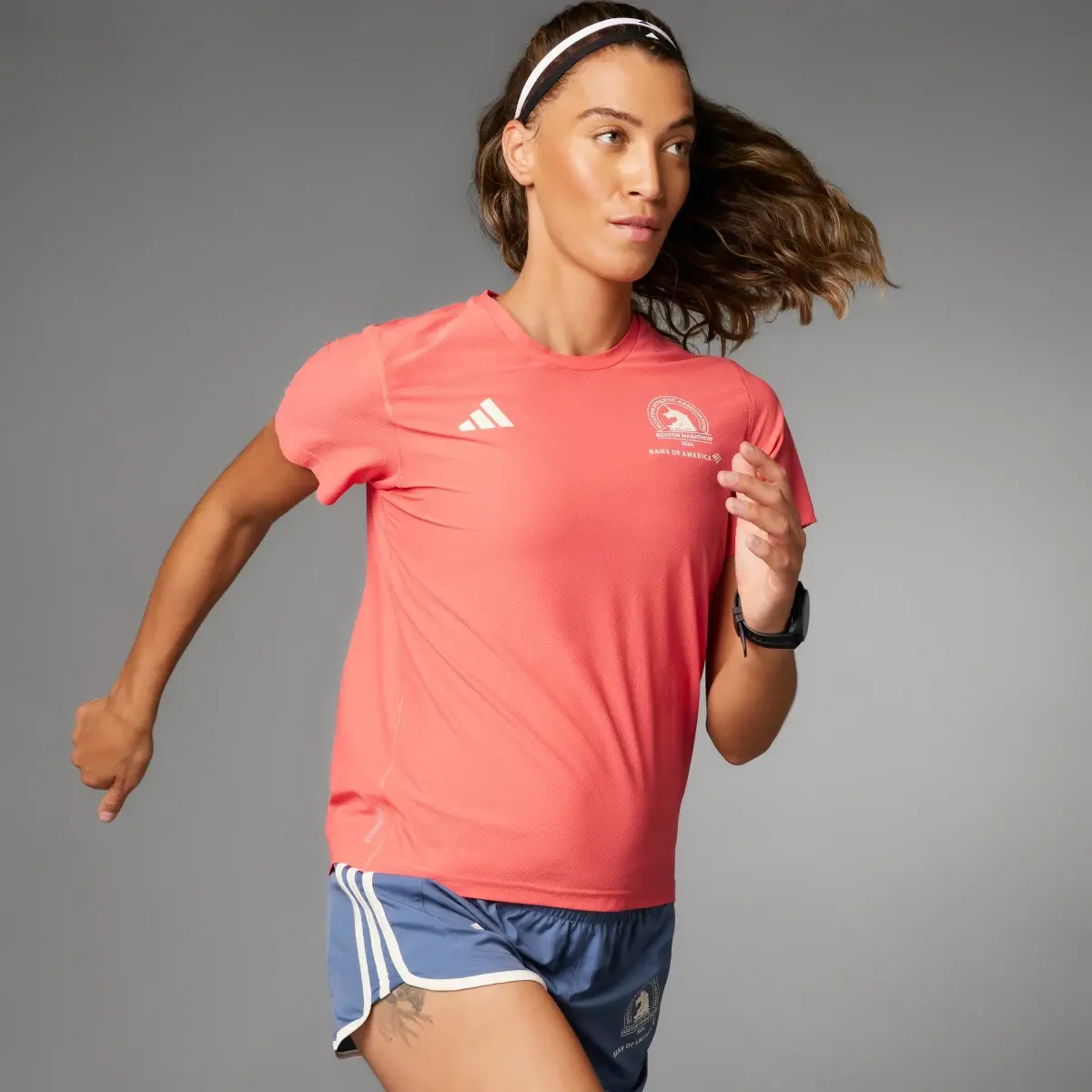 Adidas Boston Marathon 2024 Own the Run Tee. 1