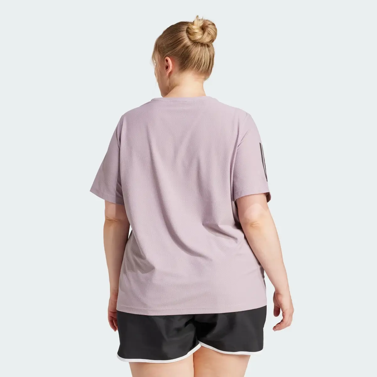 Adidas Own The Run Tee (Plus Size). 3