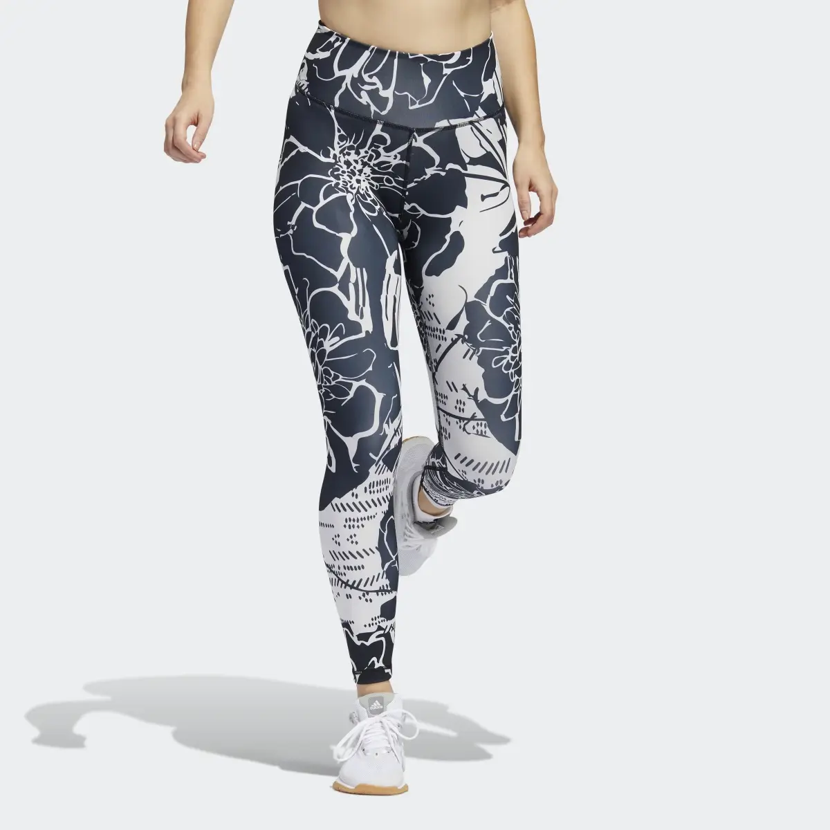 Adidas Optime Superher Training 7/8 Leggings. 1