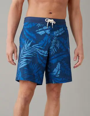 American Eagle 9" Tropical Classic Board Short. 1