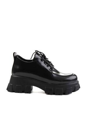 Siyah Açma Kadın Klasik Ayakkabı M0509402074