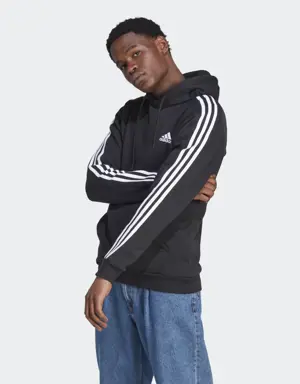 Essentials Fleece 3-Stripes Hoodie