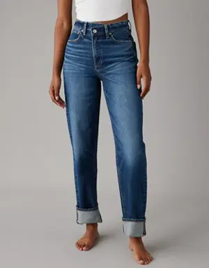 Strigid Super High-Waisted Baggy Straight Jean