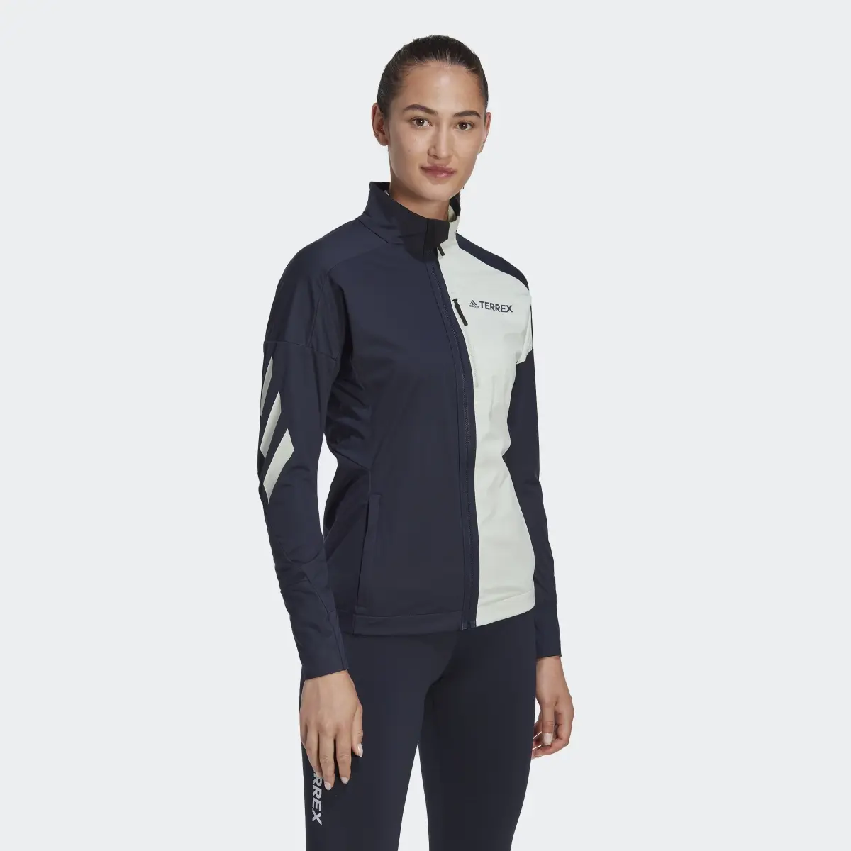 Adidas Terrex Xperior Cross-Country Ski Soft Shell Jacket. 2