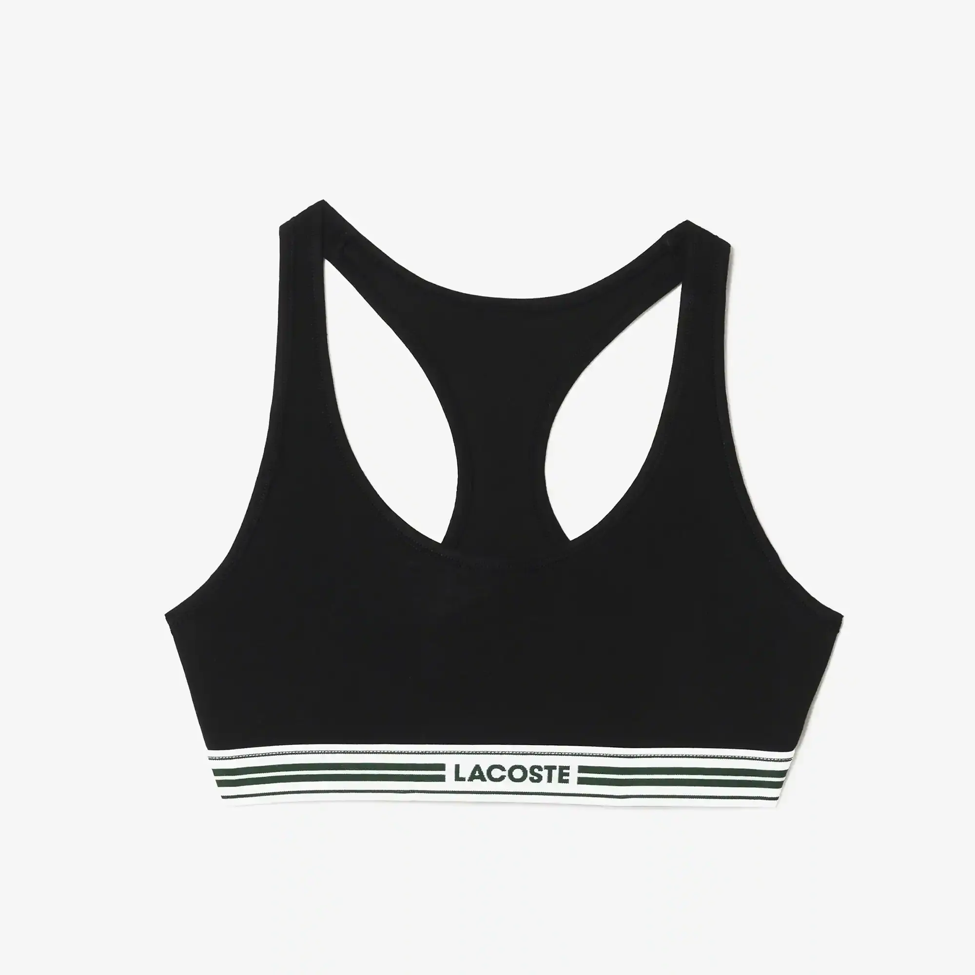 Lacoste Brassière avec logo Lacoste en coton stretch. 2