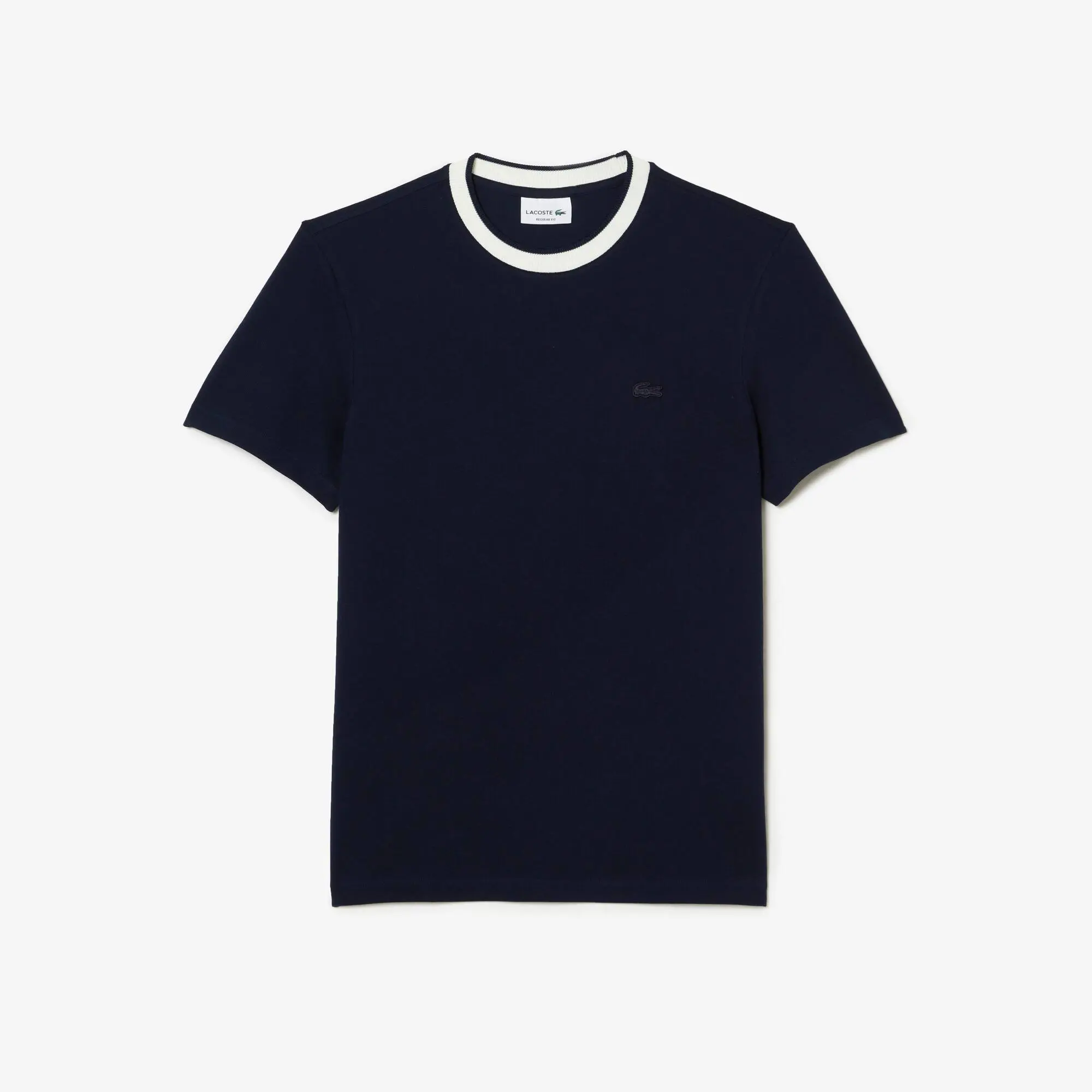 Lacoste Men’s Lacoste Regular Fit Stretch Piqué T-shirt. 2
