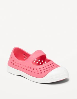 Old Navy Cutout Mary-Jane Shoes for Toddler Girls (Partially Plant-Based) yellow