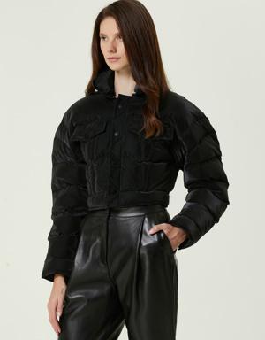 Beymen Siyah Crop Puff Mont. 3 Beymen Siyah Crop Puff Mont. 3