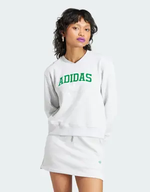 Sudadera Estampada College