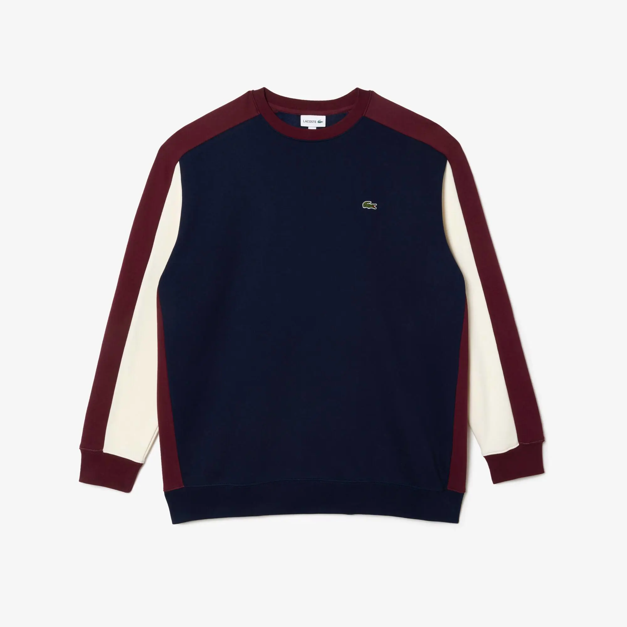 Lacoste Colourblock Sweatshirt - Plus Size - Big. 1