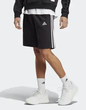 Essentials Single Jersey 3-Stripes Shorts