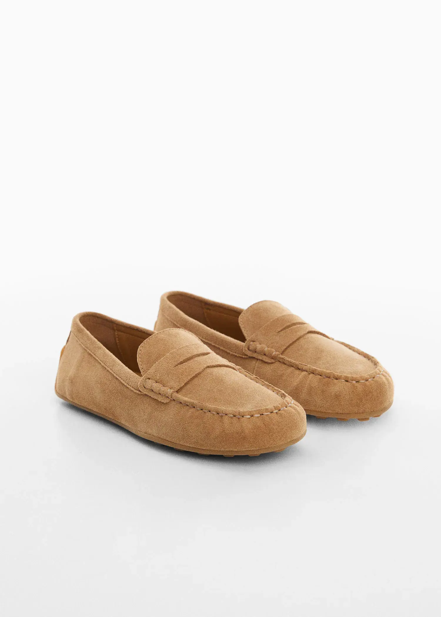 Mango Suede leather moccasin. 2
