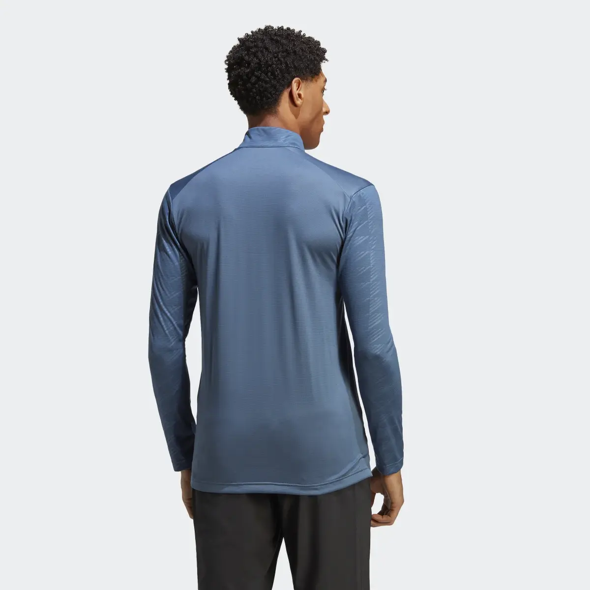 Adidas T-shirt manches longues à demi-zip Terrex Multi. 3