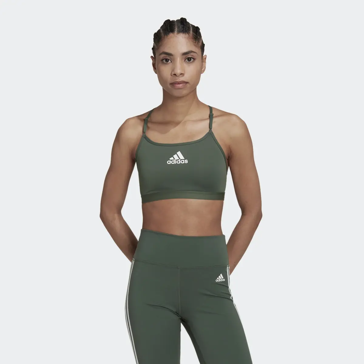 Adidas Aeroreact Training Light-Support Bra. 2