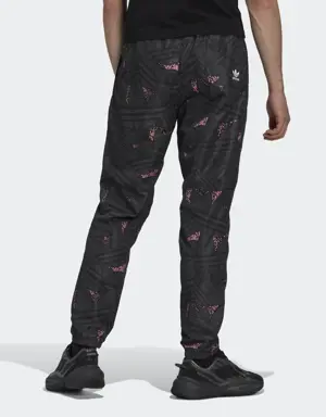 Rekive Trefoil Allover Print Track Pants