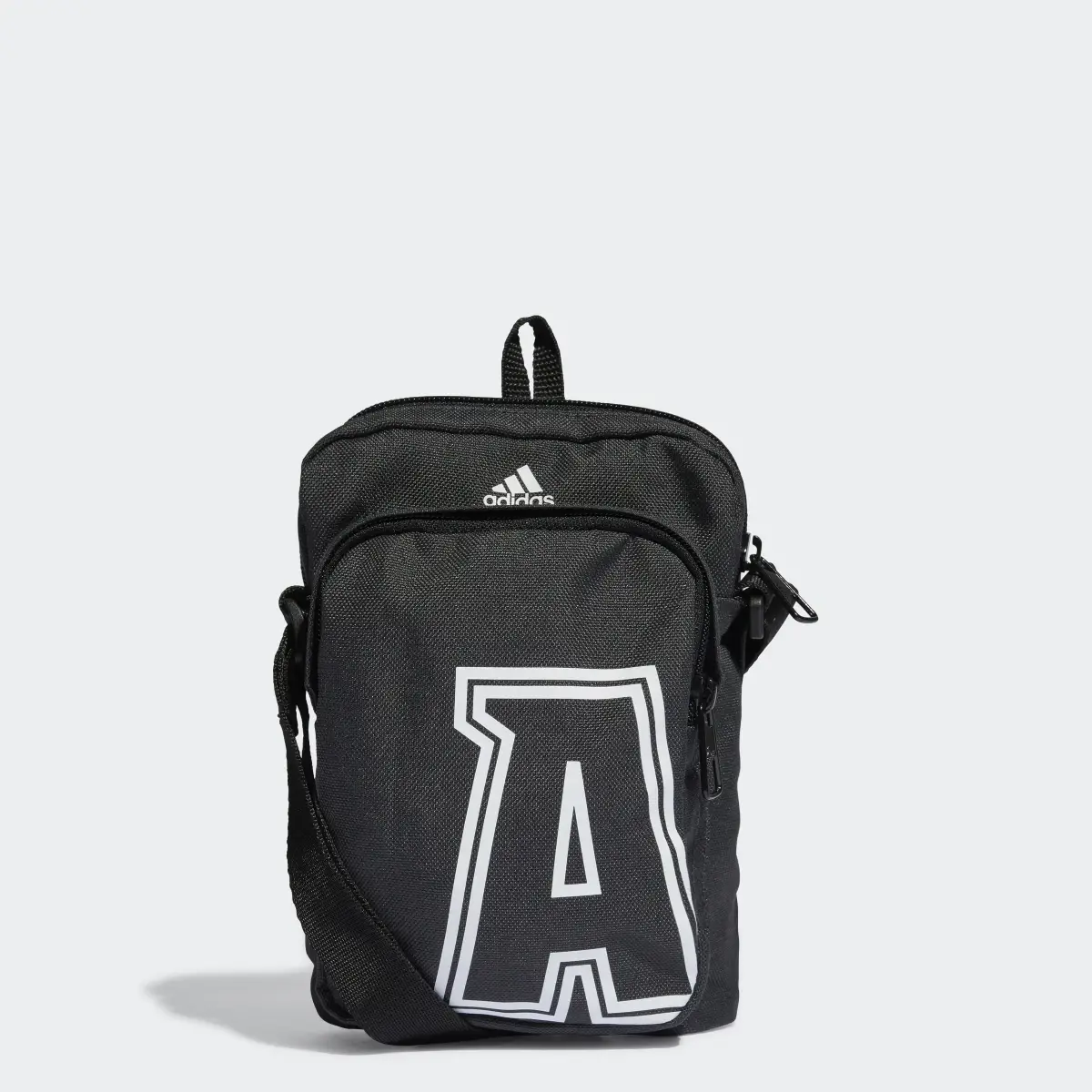 Adidas Classic Brand Love Initial Print Organizer Bag. 1