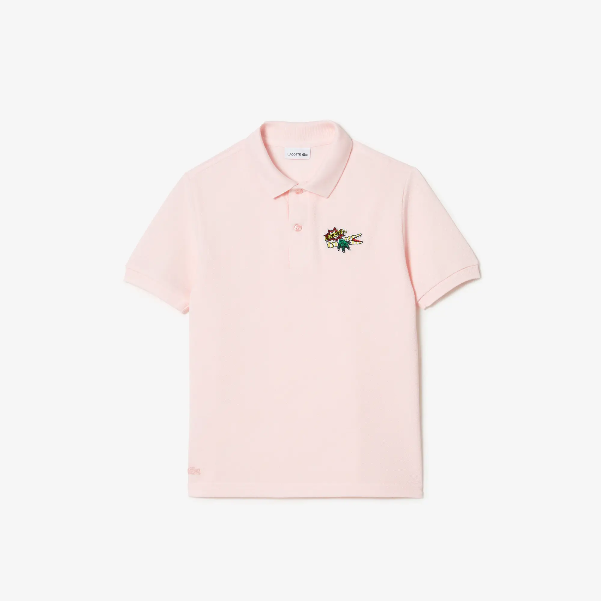 Lacoste Polo de Algodón Pique con Insignia Lacoste Holiday para Niños. 1