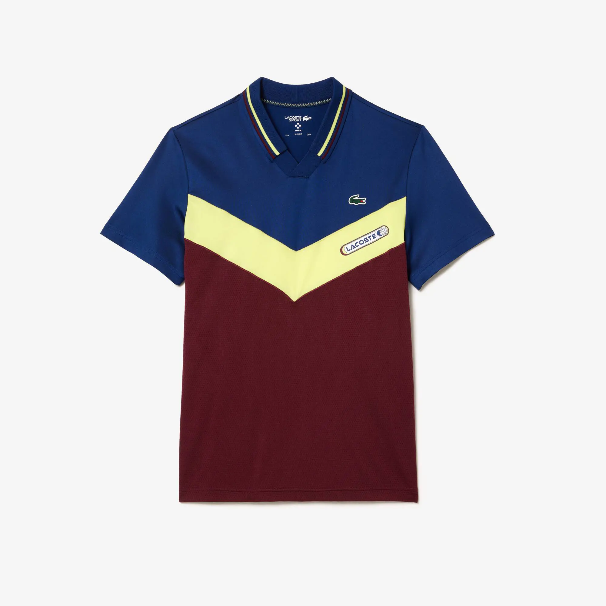 Lacoste Polo Lacoste Tennis × Daniil Medvedev slim fit efecto sin costuras. 2
