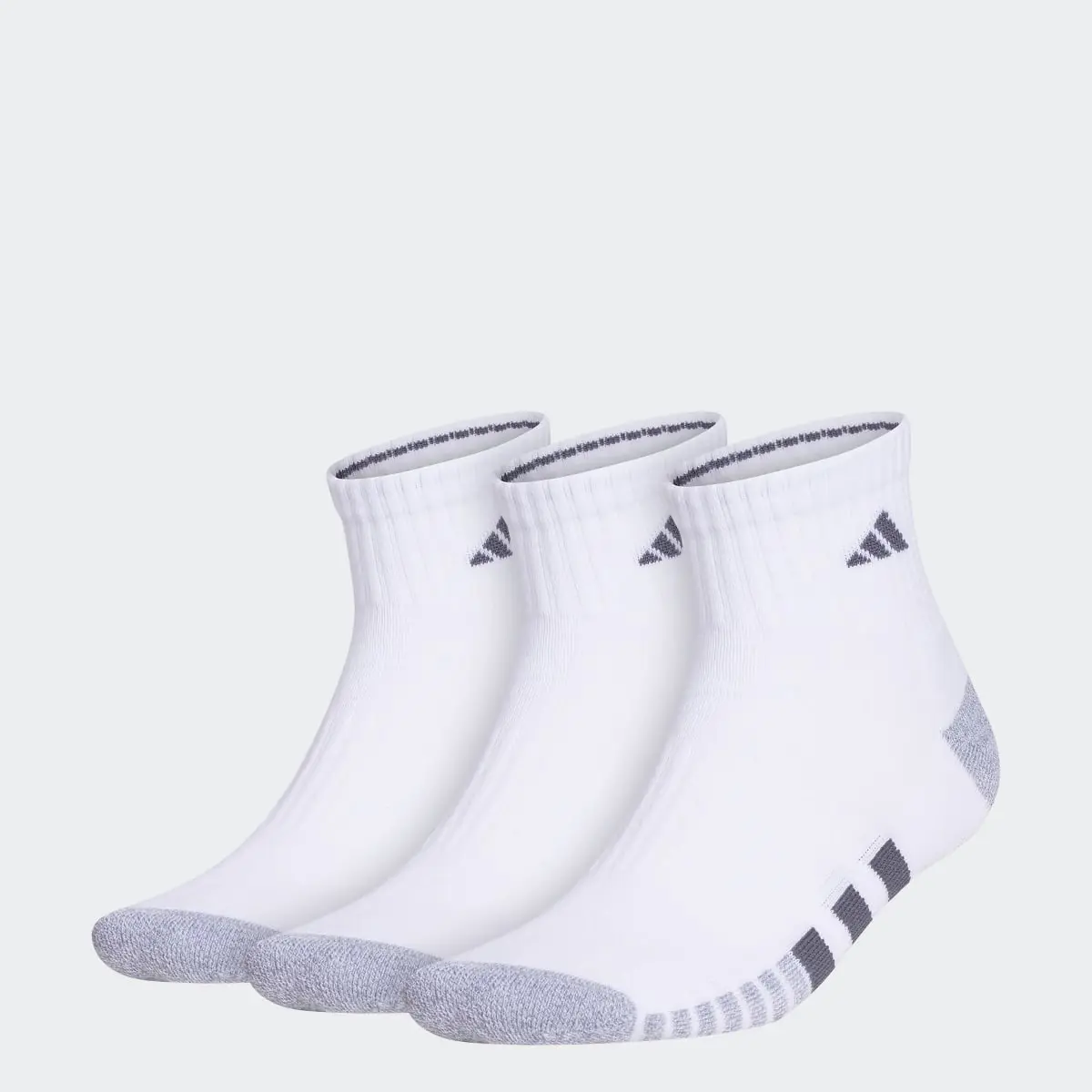 Adidas Cushioned Quarter Socks 3 Pairs. 1