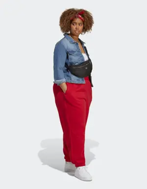 Adidas Essentials Fleece Joggers (Plus Size). 3