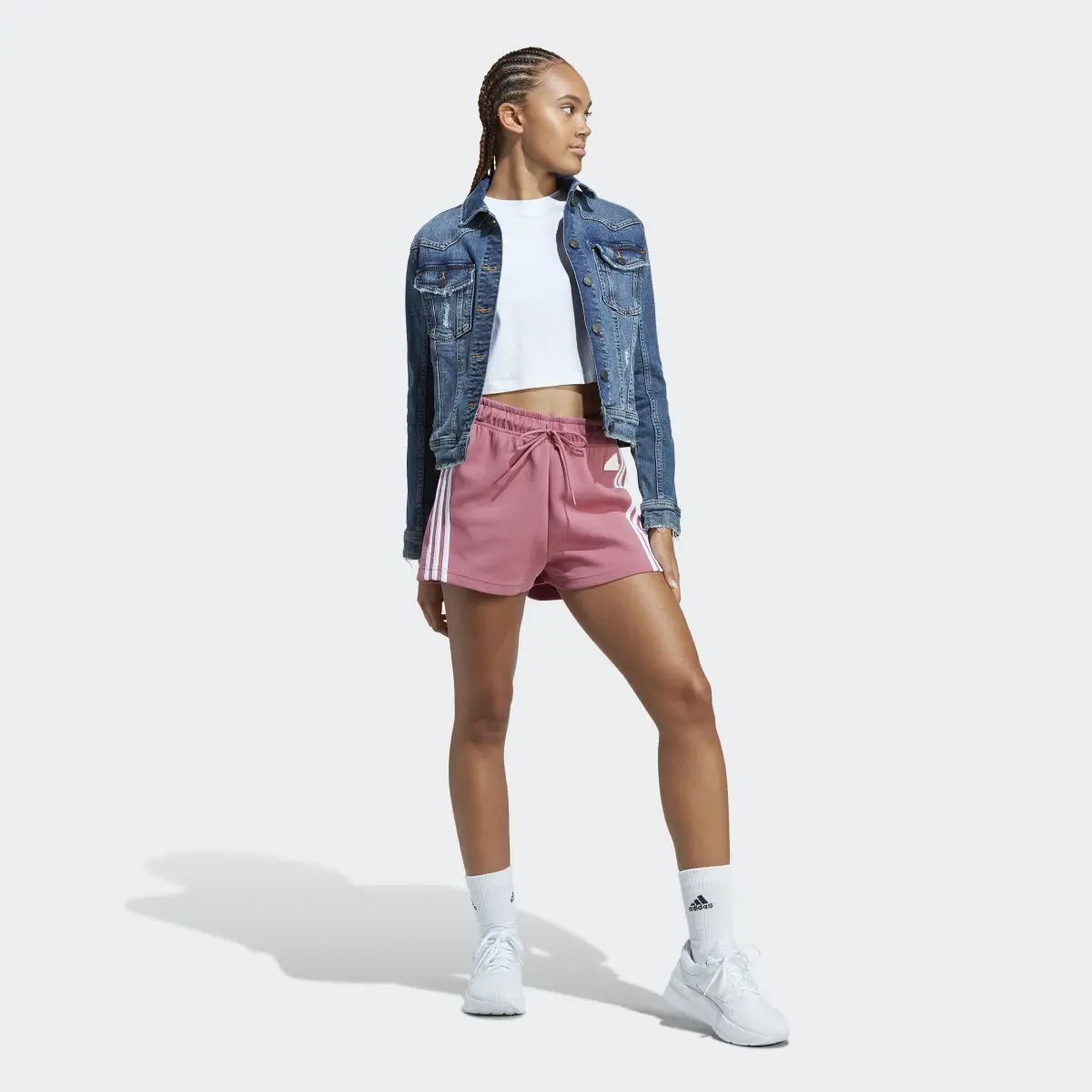 Adidas Future Icons 3-Stripes Shorts. 3