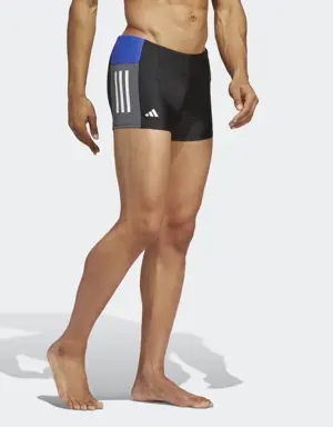 Adidas Colorblock 3-Streifen Boxer-Badehose