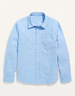 Lightweight Oxford Uniform Shirt for Boys multi