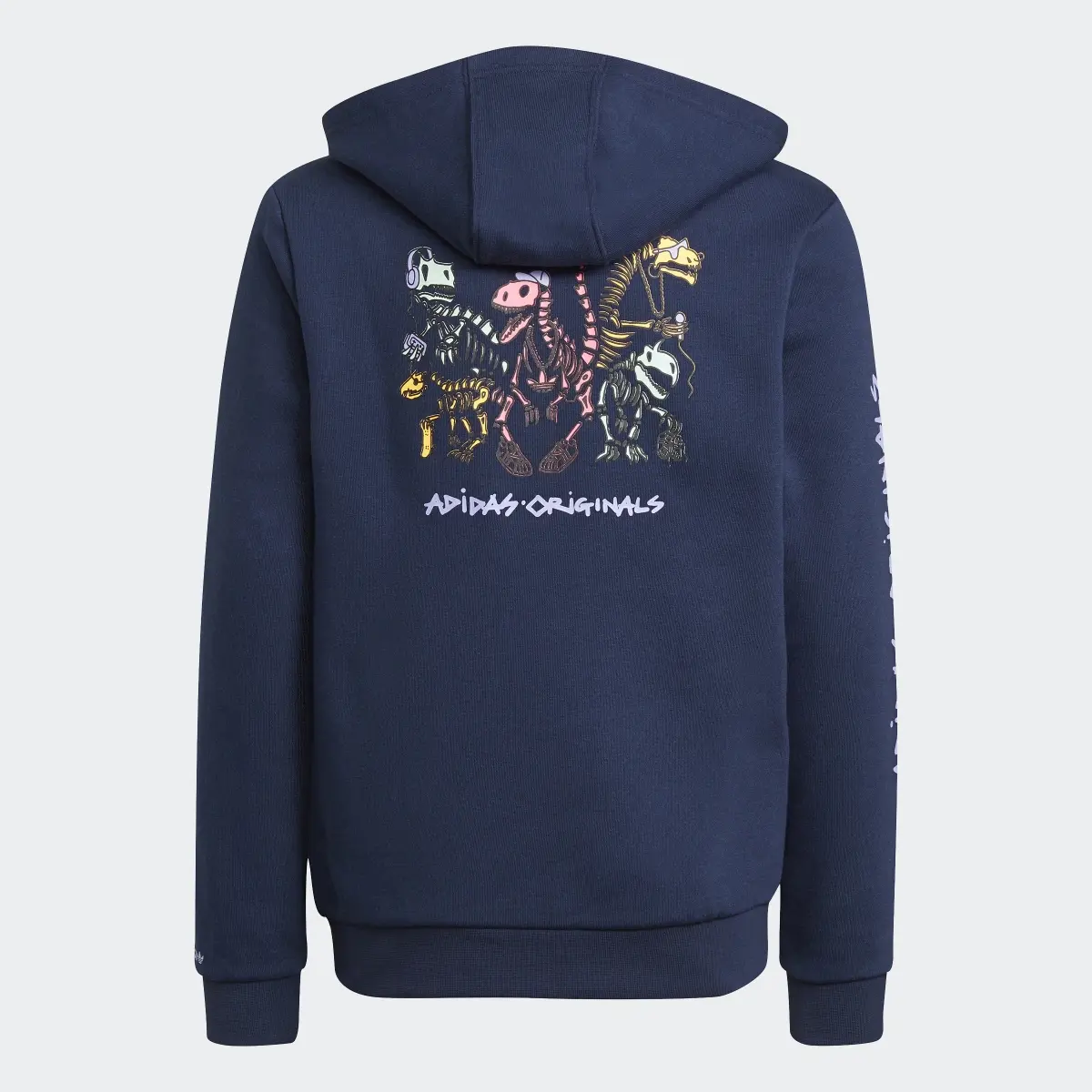 Adidas Funny Dino Graphic Hoodie. 2