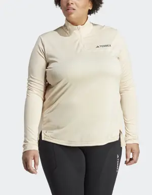 Adidas Camiseta manga larga Terrex Multi Half-Zip (Tallas grandes)