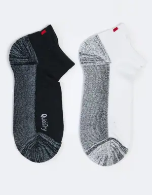 2 Li Golf Patik Erkek Çorap Beyaz-Beyaz(KOMBİNASYON)