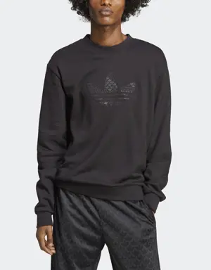 Adidas Graphics Monogram Crew Sweatshirt