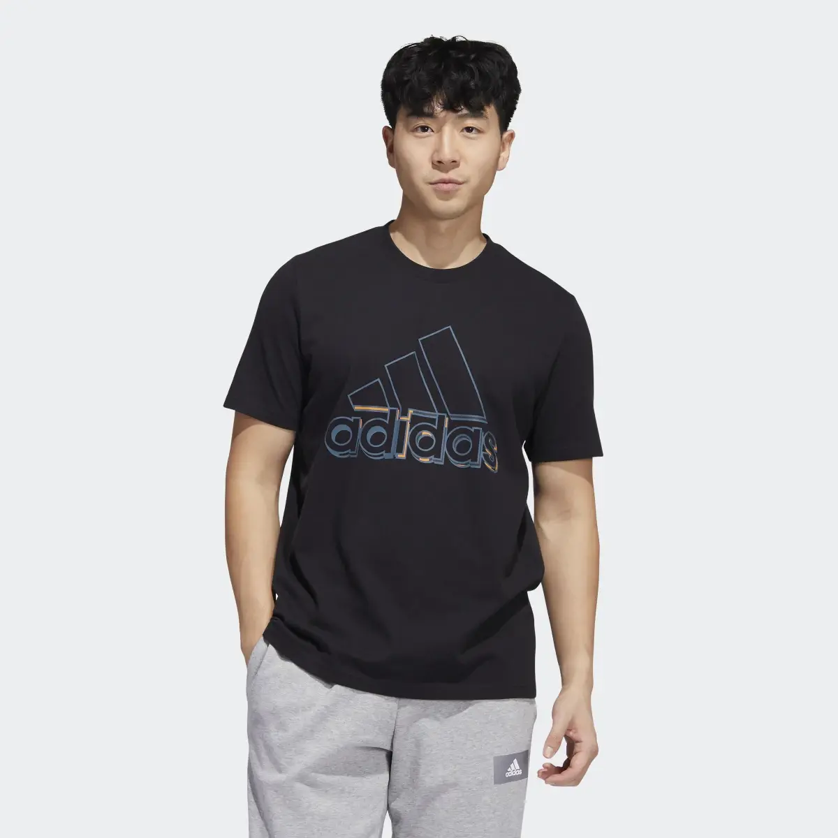 Adidas Dynamic Sport Graphic Tee. 2