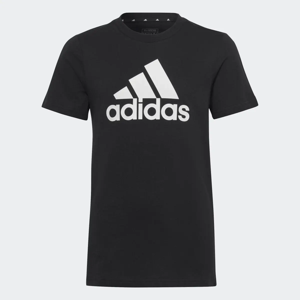 Adidas Essentials Big Logo Cotton Slim Tee. 3