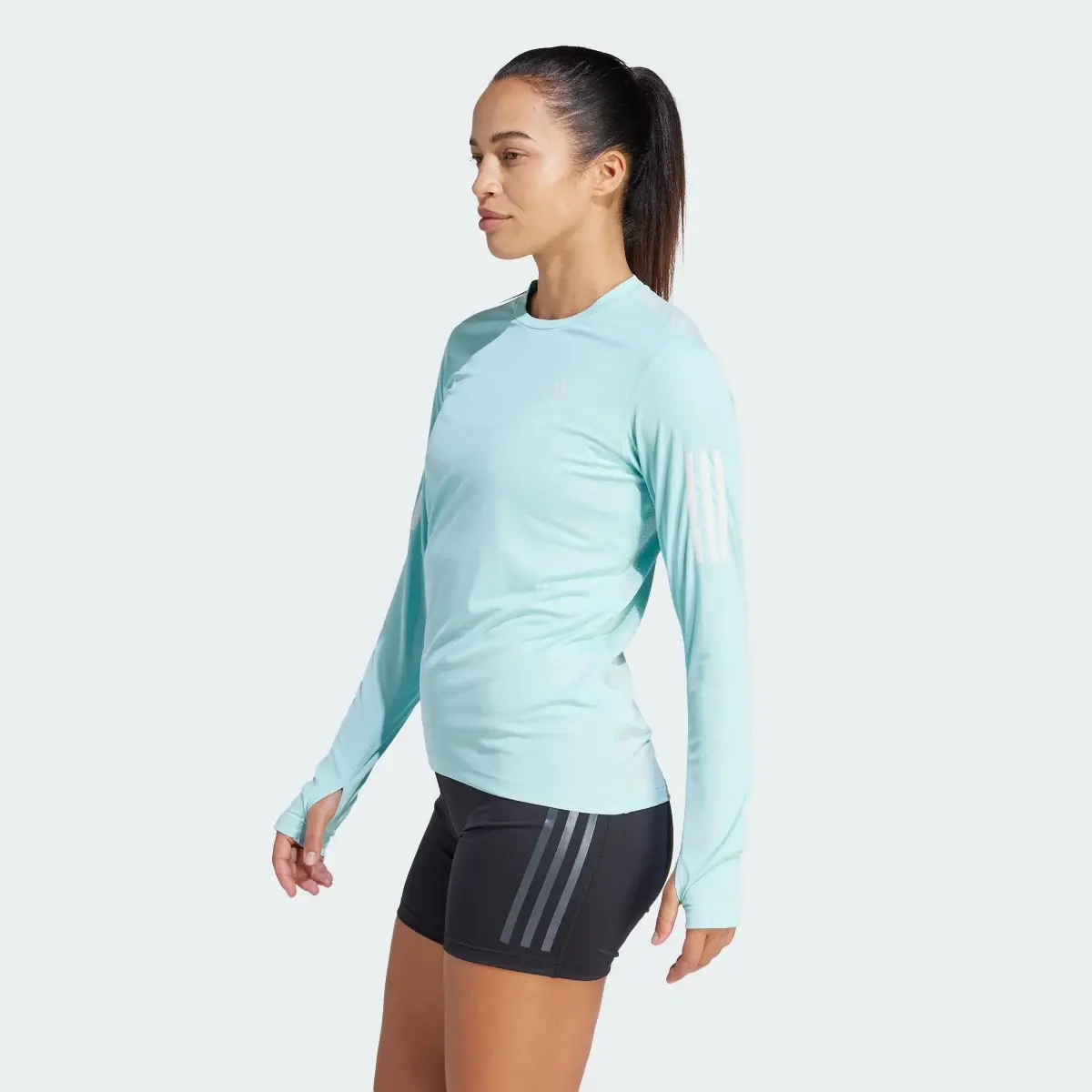 Adidas Own the Run Long Sleeve Tee. 3